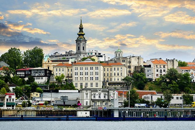 Belgrade Sunset Cruise w/ Live Tour Guide - Belgrade Fortress, bridges, and the river route at sunset