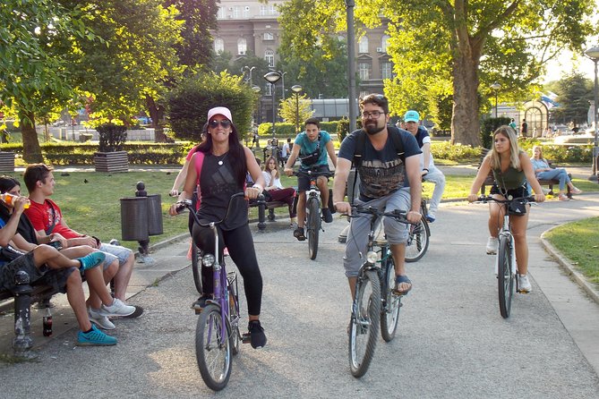 Cycling the parks, ride through the ages - Royal Palaces at Pionirski Park, Plus a Tasmajdan Drink Stop