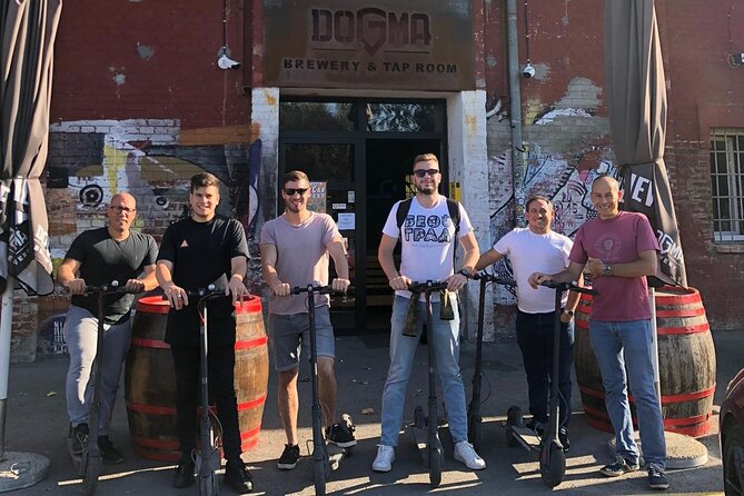 E-Scooter CRAFT BEER and BREWERY Tour - Dogma Brewery (Stop 1): the craft draw you build the day around