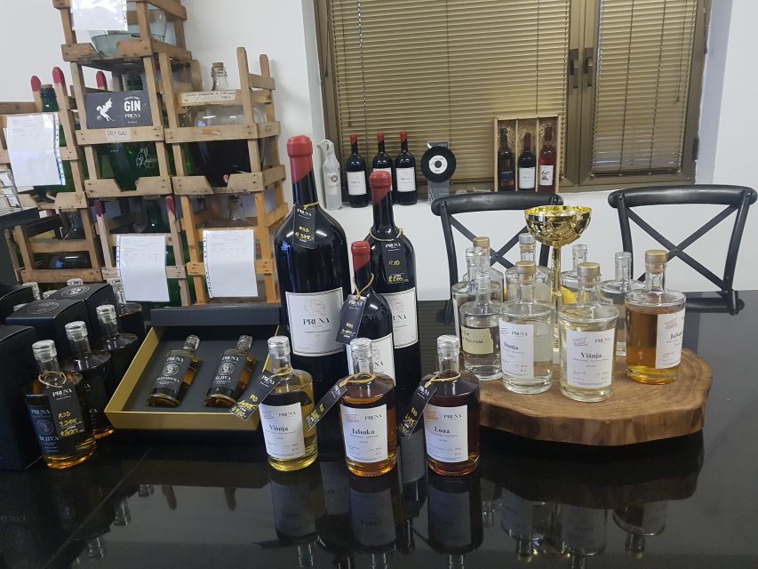 From Belgrade: Danube Day Trip with Wine and Brandy Tasting - Pruna Distillery and Winery in Zelenik: wine, brandy, and river-driven production