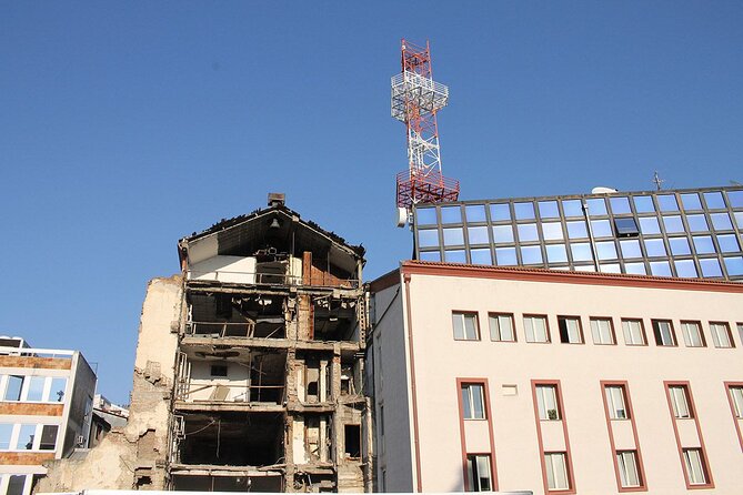 NATO Bombing of Belgrade Private Tour - Stop 2: The Ministry of Defence, a Visual NATO Reminder