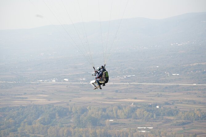 Paragliding Tandem Flight Experience in Sokobanja - GoPro and the fun extras: photos plus optional control
