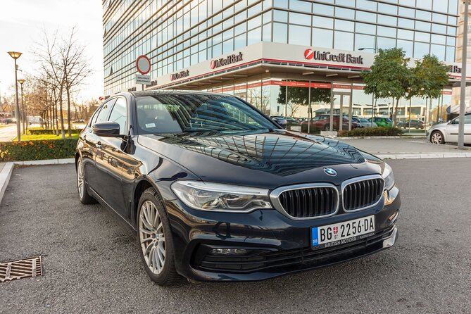 Private Limo Transfer from Beograd Airport to Belgrade downtown - English-speaking driver, plus real local guidance on demand
