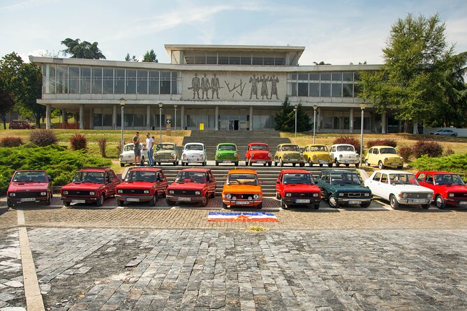 Tito and History Vintage Car Tour - Stop 1, Belgrade City Assembly at the House of the National Assembly